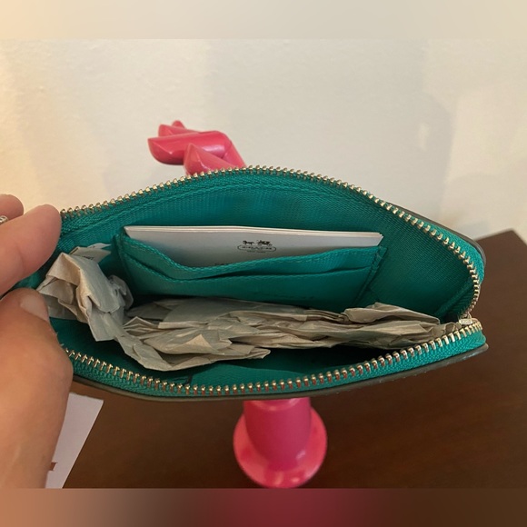 Coach Leather Small Wristlet - Picture 4 of 4